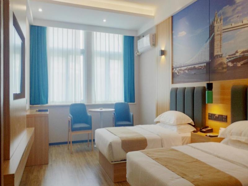 Greentree Inn Henan Qinyang Middle Huaifu Road Express Hotel Exteriör bild